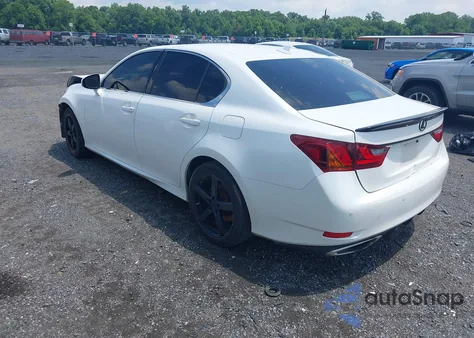 2013 Lexus Gs 350 z USA, uszkodzony, nr VIN JTHCE1BL6D5015332